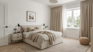 Welche Betten sparen im kleinen Schlafzimmer Platz?