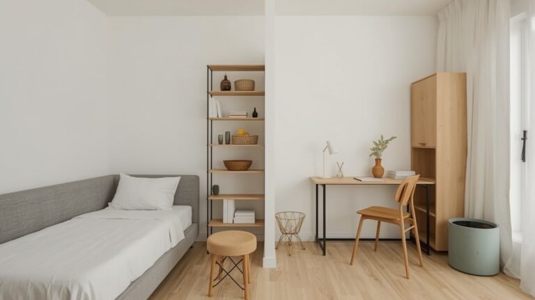 Wie richte ich eine Ein-Zimmer-Wohnung funktional ein?